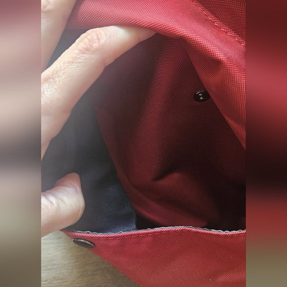 EUC BURBERRY BACKPACK IN RED - Picture 9 of 10